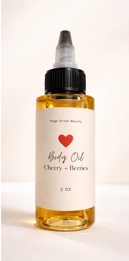 Cherry + Berry Dry Body Oil