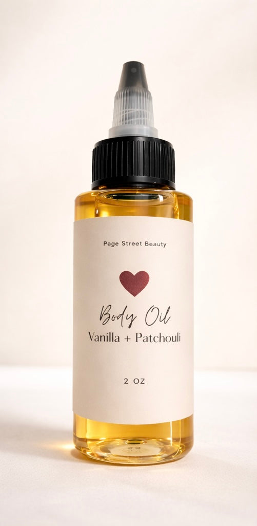 Vanilla Patchouli Dry Body Oil