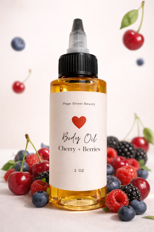 Cherry + Berry Dry Body Oil