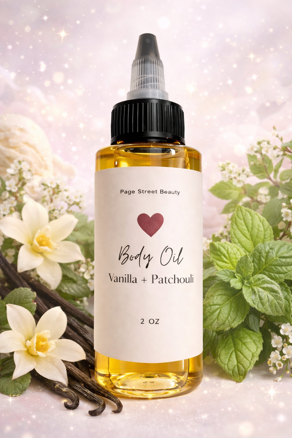 Vanilla Patchouli Dry Body Oil