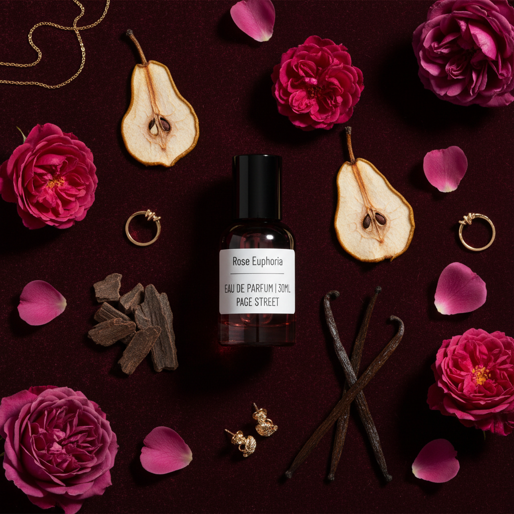 Rose Euphoria – Flat Lay