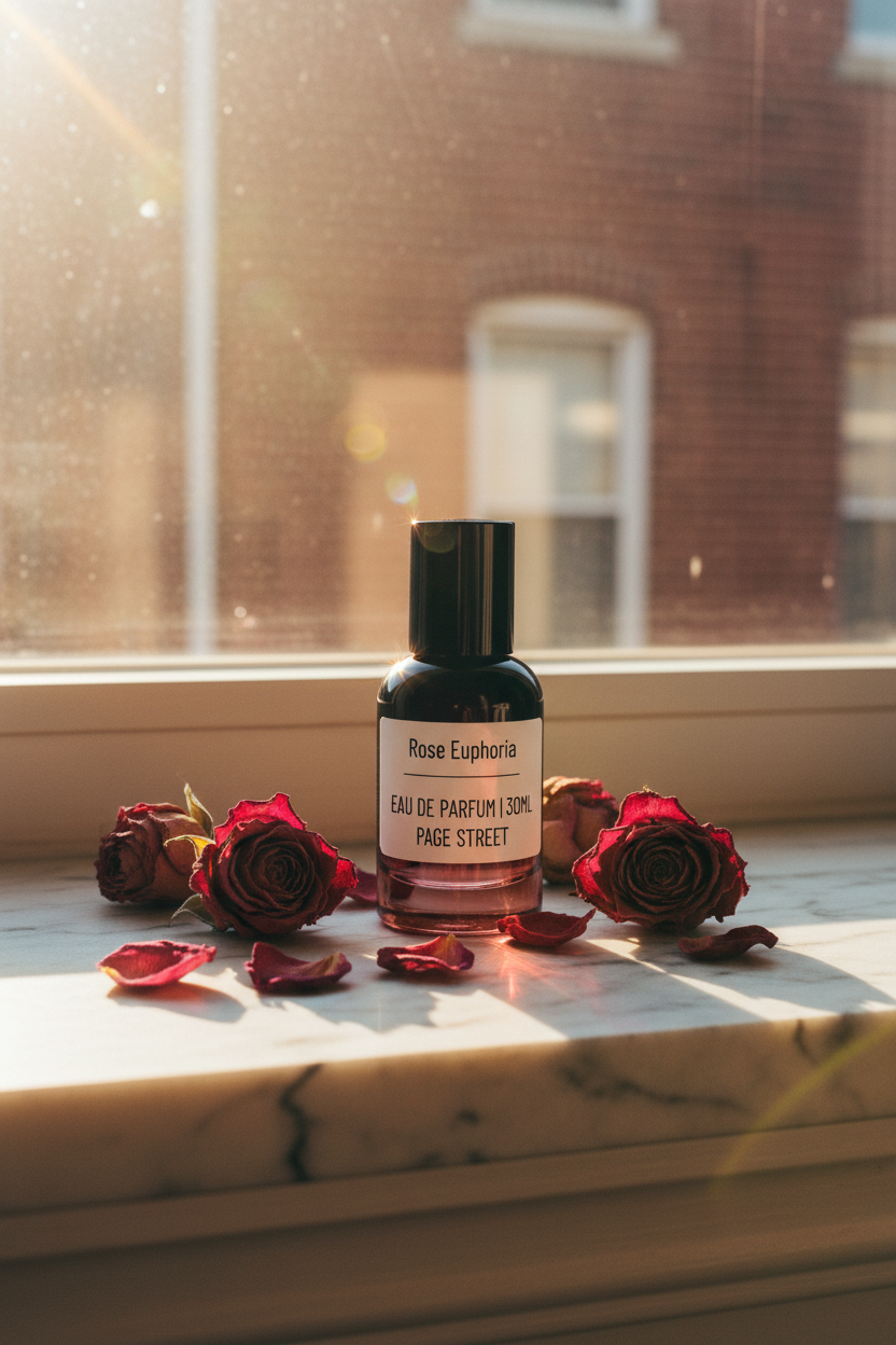 Rose Euphoria – Golden Hour Windowsill